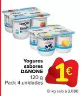 Carrefour Market Danone - yogures sabores oferta
