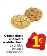 Carrefour Market White - cookie doble chocolate o choco oferta