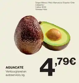 Hipercor Origen - aguacate oferta
