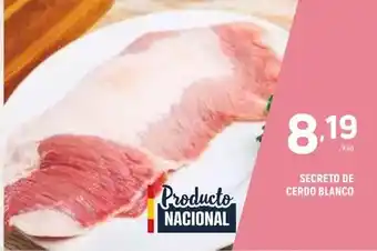 Coviran Blanco - secreto de cerdo oferta
