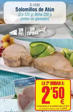 Abordo Solomillos de atun oferta