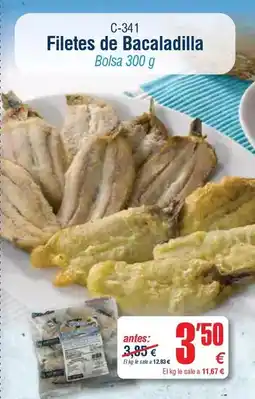 Abordo Filetes de bacaladilla oferta