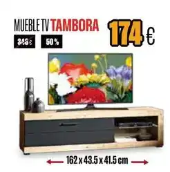 Hipo Gegant Mueble tv tambora oferta
