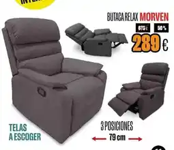 Hipo Gegant Morven - butaca relax oferta