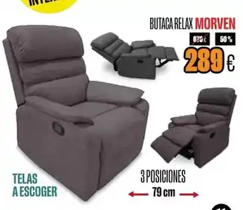 Hipo Gegant Morven - butaca relax oferta
