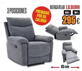 Hipo Gegant Lilburn - butaca relax oferta