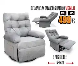Hipo Gegant Venlo - butaca relax balancin giratorio oferta
