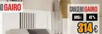 Hipo Gegant Cabecero gairo oferta