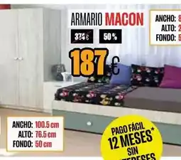 Hipo Gegant Armario macon oferta