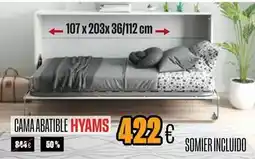 Hipo Gegant Cama abatible hyams oferta