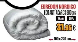 Hipo Gegant Eco - edredón nórdico anti ácards 300grs oferta