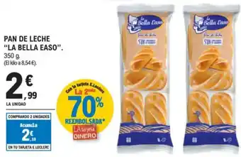 E.Leclerc "LA BELLA EASO” Pan de leche oferta