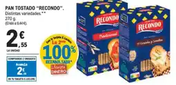 E.Leclerc RECONDO Pan tostado oferta