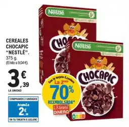 E.Leclerc "NESTLÉ” Cereales chocapic oferta