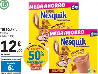 E.Leclerc "NESQUIK" oferta