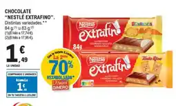 E.Leclerc "NESTLÉ EXTRAFINO" Chocolate oferta