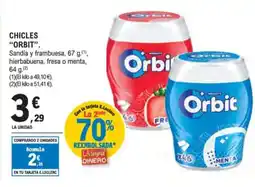 E.Leclerc "ORBIT" Chicles oferta