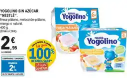 E.Leclerc "NESTLÉ” Yogolino sin azúcar oferta