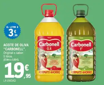 E.Leclerc "CARBONELL" Aceite de oliva oferta