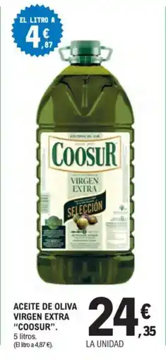 E.Leclerc "COOSUR" Aceite de oliva virgen extra oferta