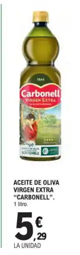 E.Leclerc "CARBONELL" Aceite de oliva virgen extra oferta