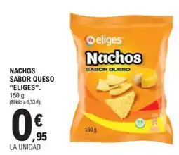E.Leclerc IFA ELIGES Nachos sabor queso oferta