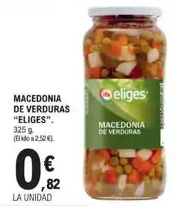 E.Leclerc IFA ELIGES Macedonia de verduras oferta