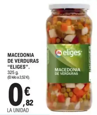 E.Leclerc IFA ELIGES Macedonia de verduras oferta
