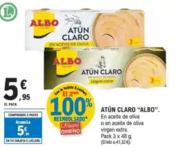 E.Leclerc "ALBO" Atún claro oferta