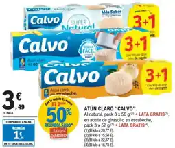 E.Leclerc "CALVO" Atún claro oferta
