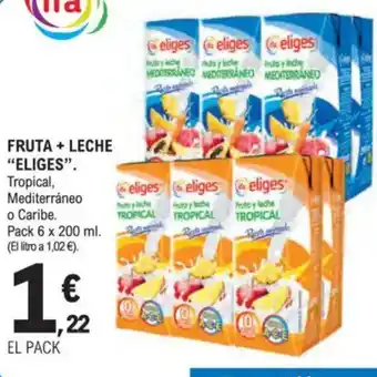 E.Leclerc IFA ELIGES Fruta + leche oferta