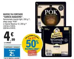 E.Leclerc "GARCÍA BAQUERO" Queso ya cortado oferta