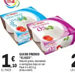 E.Leclerc IFA ELIGES Queso fresco oferta