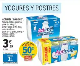 E.Leclerc DANONE Actimel oferta
