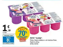 E.Leclerc "CLESA" Petit oferta