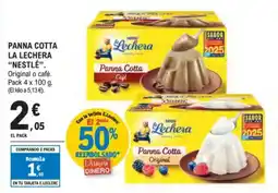 E.Leclerc "NESTLÉ” Panna cotta la lechera oferta