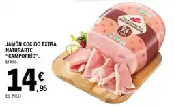 E.Leclerc "CAMPOFRÍO" Jamón cocido extra naturarte oferta