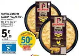 E.Leclerc "PALACIOS" Tortilla receta casera oferta
