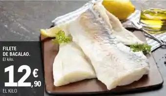 E.Leclerc Filete de bacalao oferta