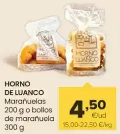 Autoservicios Familia Horno de luanco - marañuelas 200 g o bollos de maranuela oferta