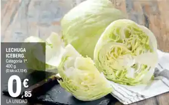 E.Leclerc Lechuga iceberg oferta