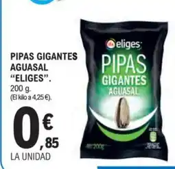 E.Leclerc IFA ELIGES Pipas gigantes aguasal oferta
