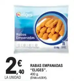 E.Leclerc IFA ELIGES Rabas empanadas oferta