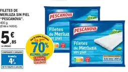 E.Leclerc PESCANOVA Filetes de merluza sin piel oferta