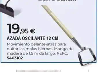 BigMat Azada oscilante oferta