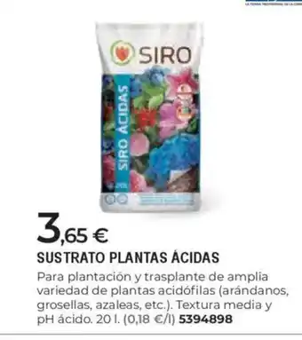 BigMat Sustrato plantas ácidas oferta