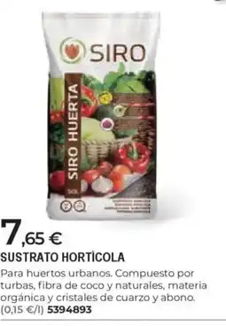 BigMat Sustrato horticola oferta
