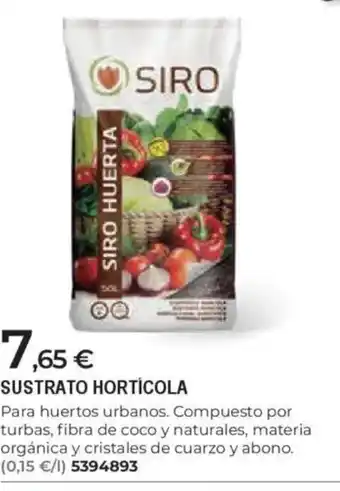 BigMat Sustrato horticola oferta