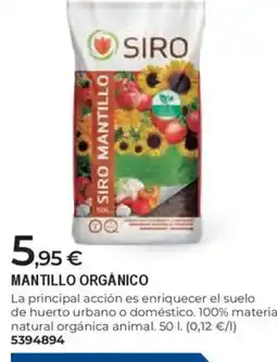 BigMat Mantillo orgánico oferta