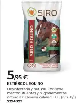 BigMat Estiércol equino oferta
